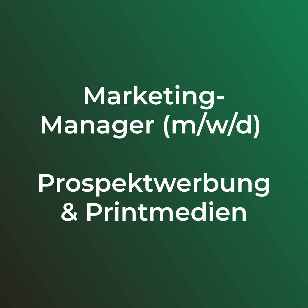 Marketing-Manager